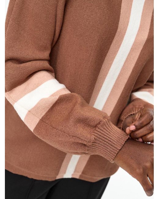 Blue Shadow Brown Pullover