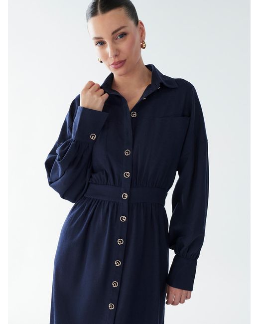 BWLDR Blue Blusenkleid Lola