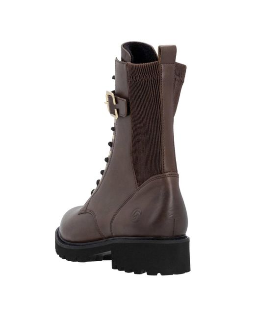 Remonte Brown Schnürstiefelette