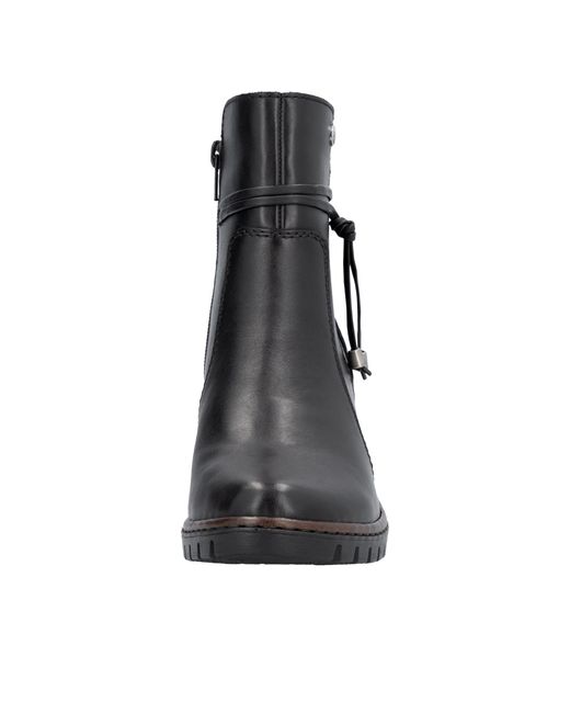 Rieker Black Chelsea Boots