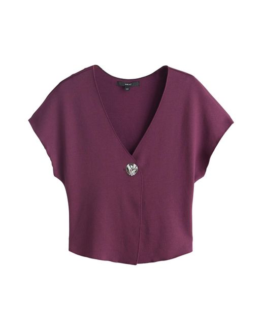 Next Purple Bluse