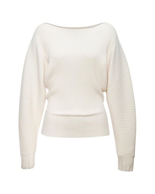 Lascana White Pullover