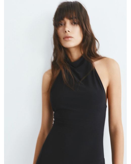 Pull&Bear Black Kleid