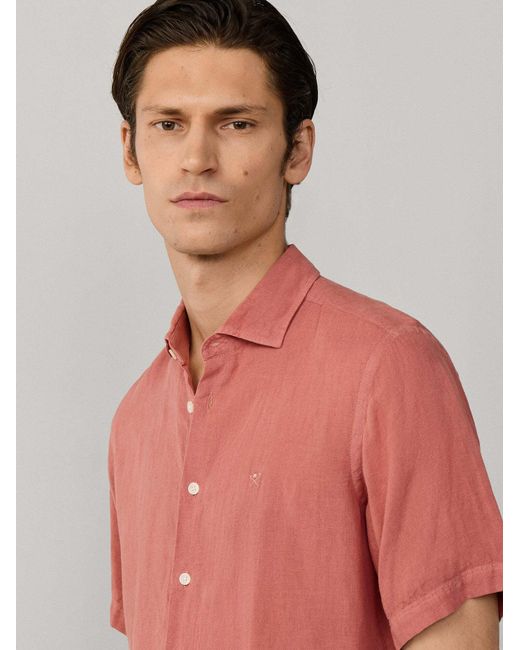 Hackett Hemd in Pink für Herren