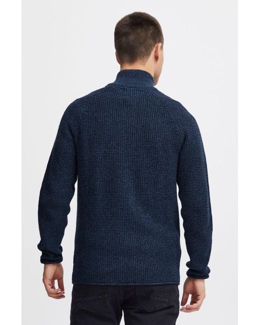 Solid Strickjacke Kotcha in Blue für Herren