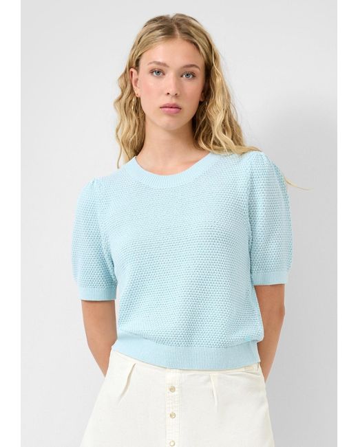 QS Blue Strickpullover
