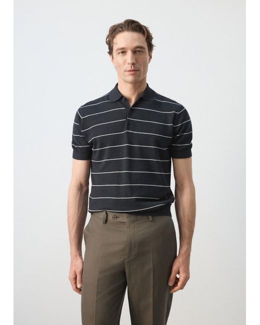 Mango Pullover Castors in Black für Herren