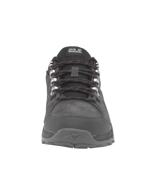Jack Wolfskin Black Halbschuh Refugio