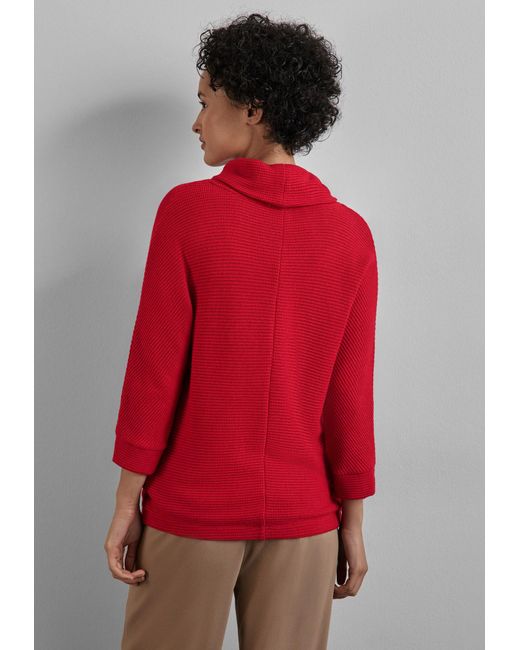 Street One Red Pullover