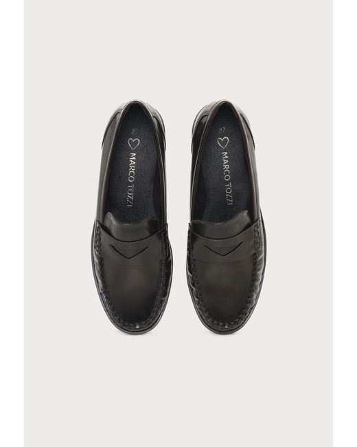 Marco Tozzi Black Slipper