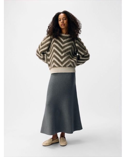 Object White Pullover Hollow