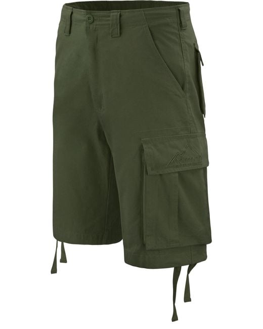 normani Outdoorshorts Kalahari in Green für Herren