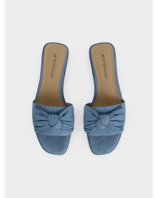 Peter Kaiser Blue Pantolette