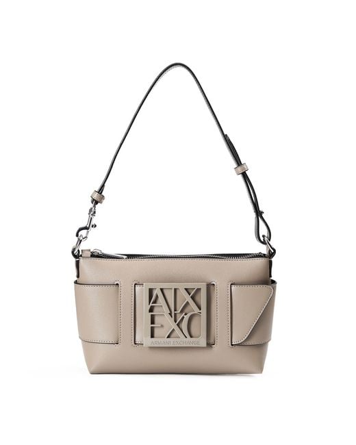 ARMANI EXCHANGE Metallic Schultertasche Susie