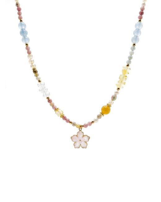 Nemomatheo Metallic Kette Fiore