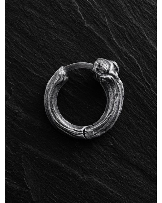 REYTEL Ohrring Bone in Metallic für Herren