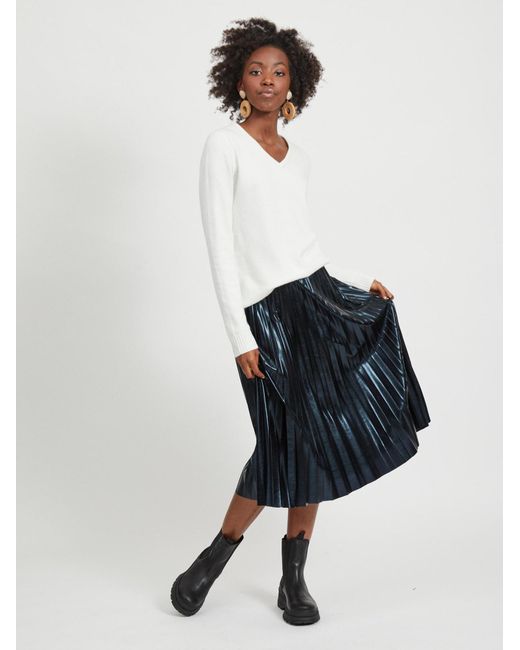Vila White Pullover Viril