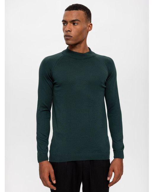 Antioch Turtleneck Pullover in Green für Herren