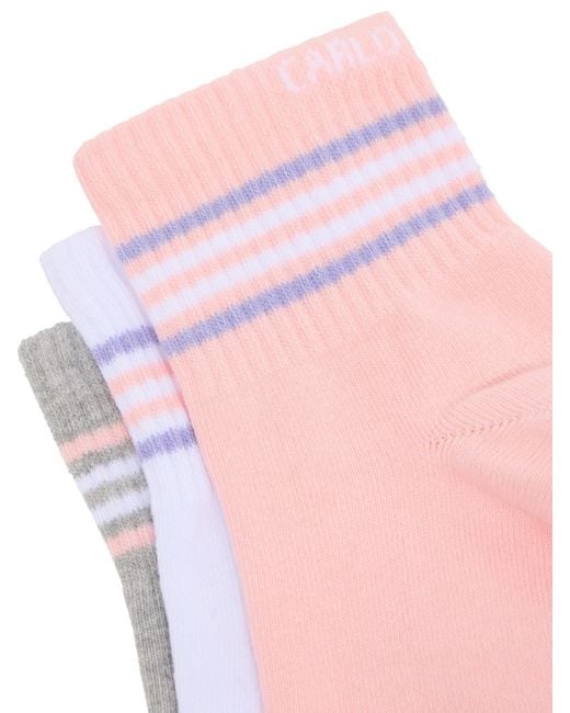 carlo colucci Pink Socken Ellmenreich