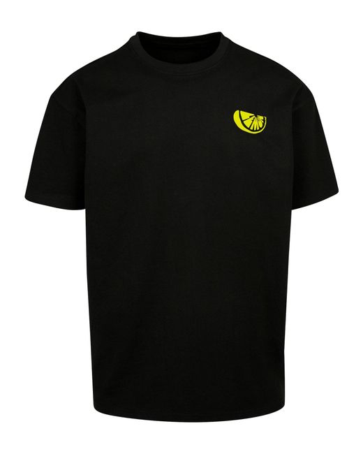 Merchcode T-Shirt Lemon in Black für Herren