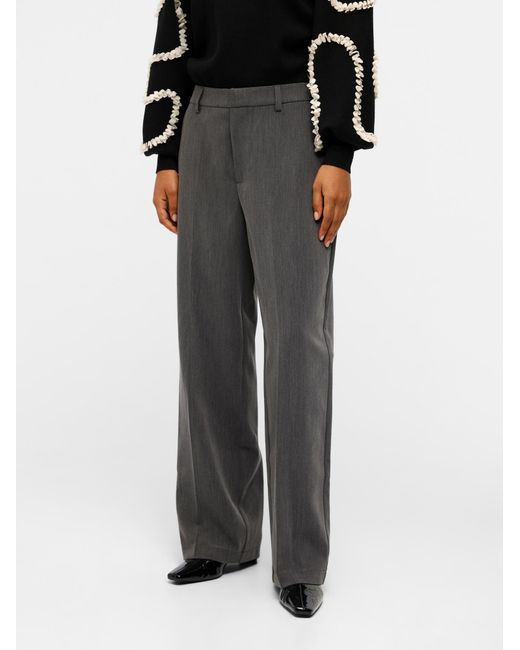 Object Gray Bügelfaltenhose