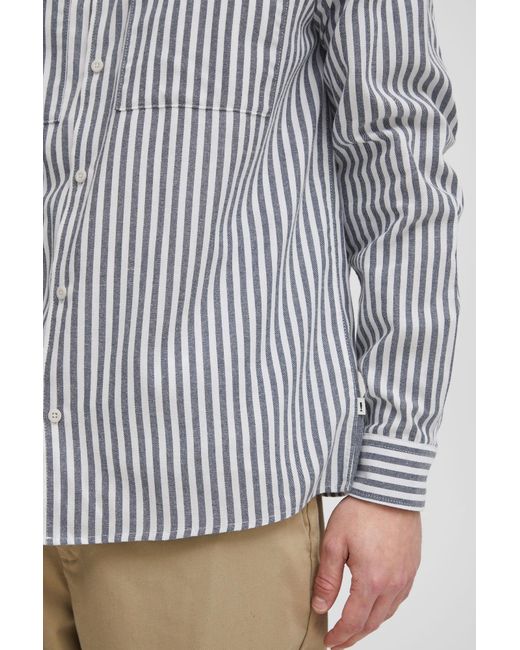 Solid Hemd in Gray für Herren
