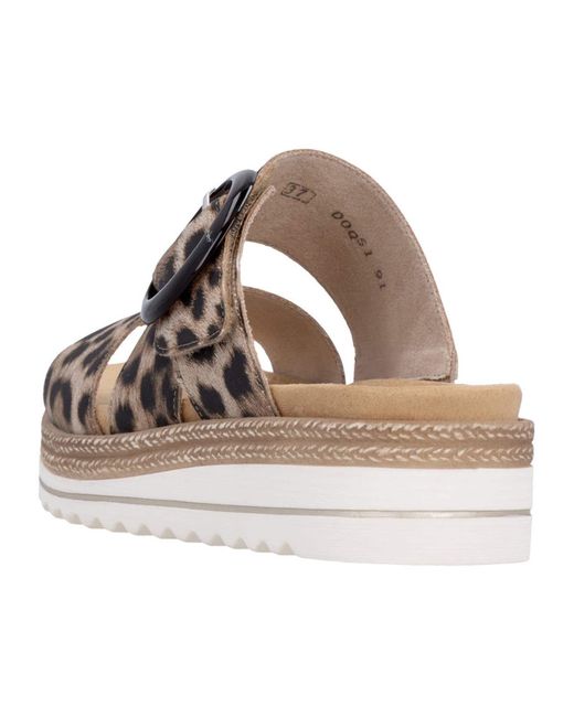 Remonte Brown Pantolette Basic