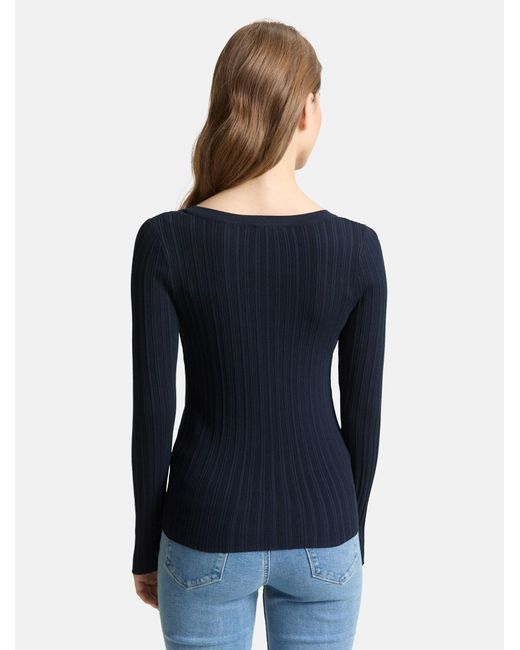Tom Tailor Blue Pullover