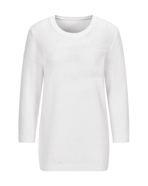 Goldner White Pullover