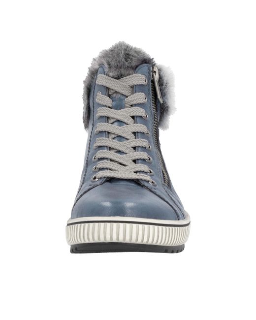 Remonte Blue Schnürstiefelette D0780