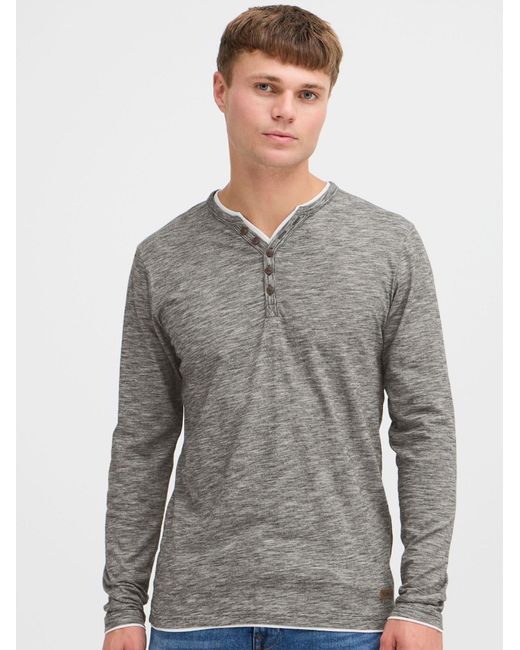 Solid Shirt Belagos in Gray für Herren