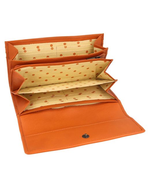 Esquire Orange Geldbörse Peru