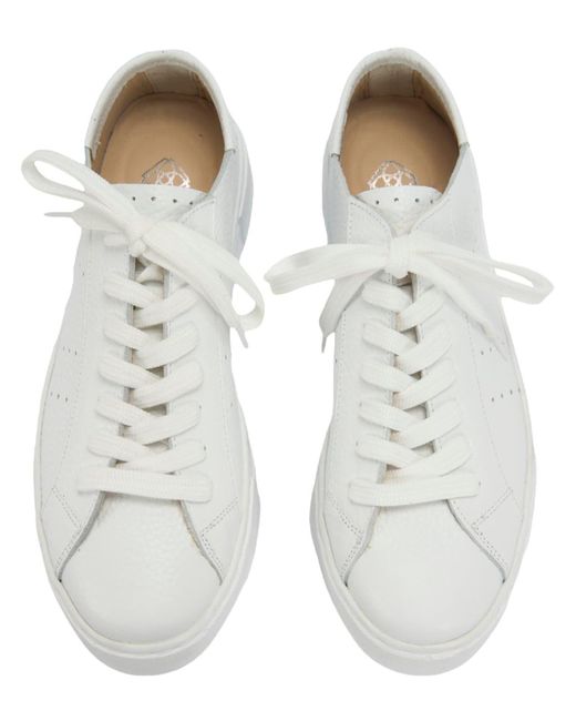 Desa White Slipper Trainer