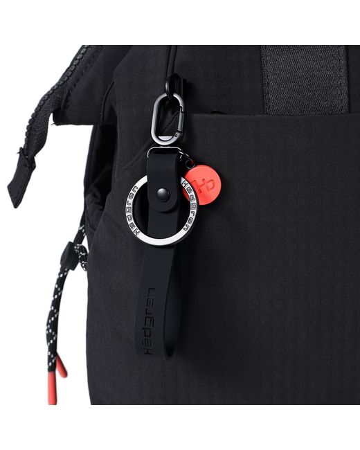 Hedgren Black Rucksack String Orizuru