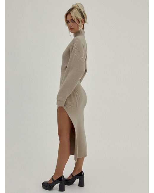 millane Natural Kleid