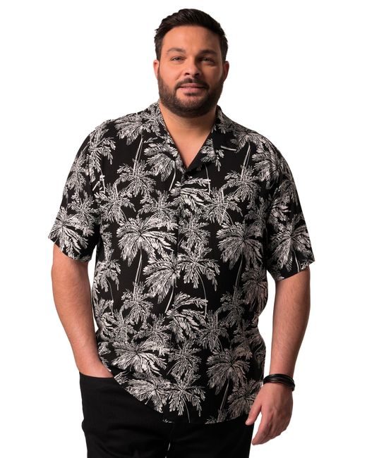 Men Plus Hemd in Black für Herren