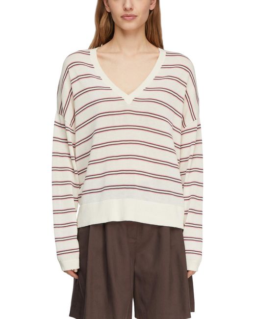 Comma, White Strickpullover