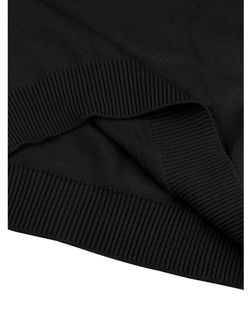 MEETWEE Black Pullover