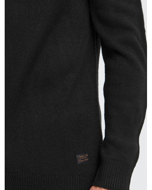 Solid Troyer Sdbatik in Black für Herren