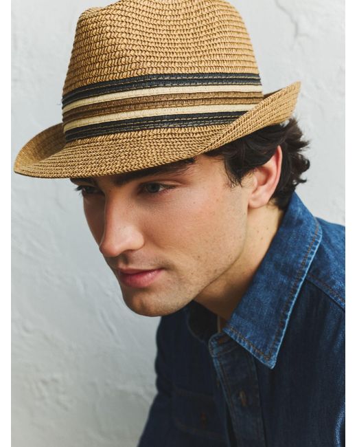 Next Hut Fedora in Natural für Herren