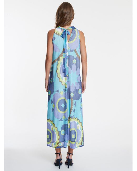 Ana Alcazar Blue Kleid Wemonti