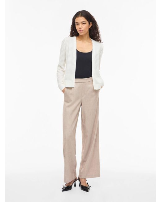 Vila White Strickjacke Vilollo