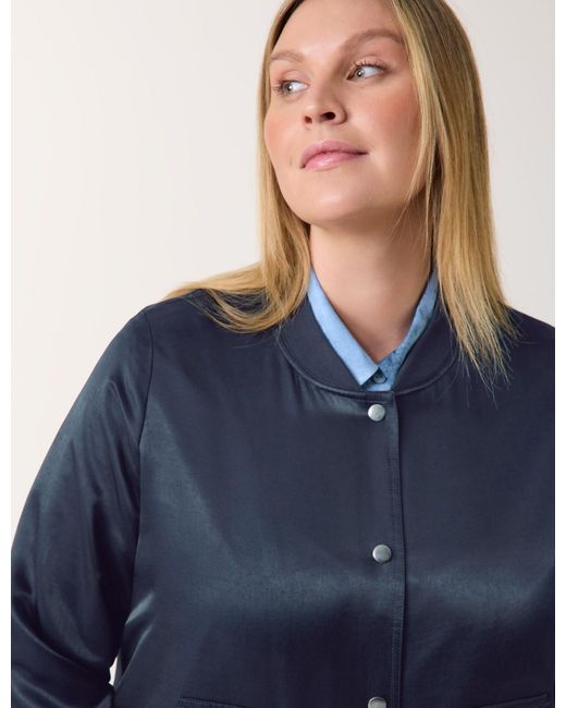 Samoon Blue Jacke