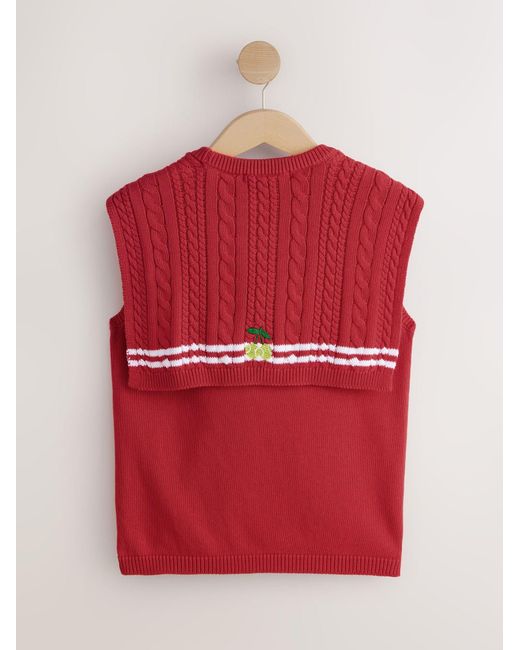 Next Red Pullover