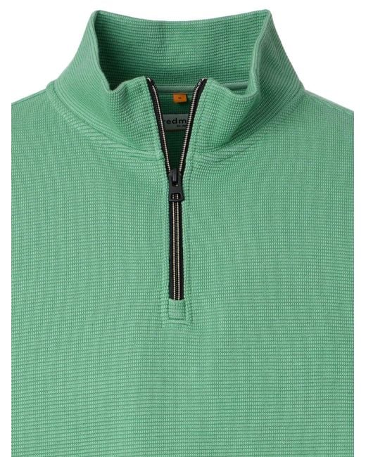 Redmond Pullover Basic in Green für Herren