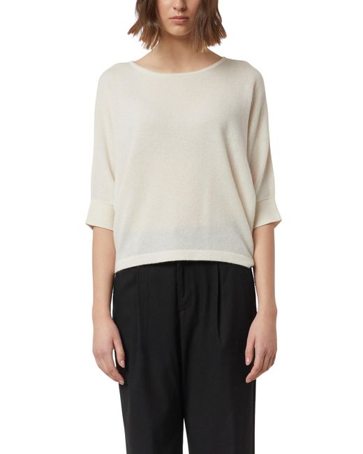 Comma, White Strickpullover