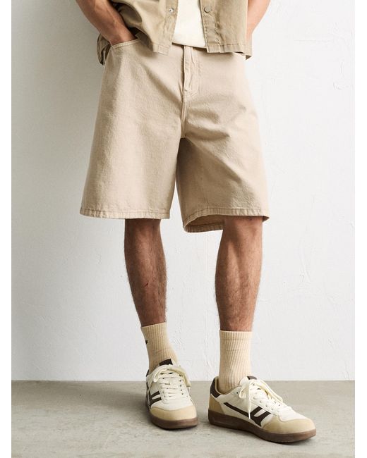 Pull&Bear Shorts in Natural für Herren
