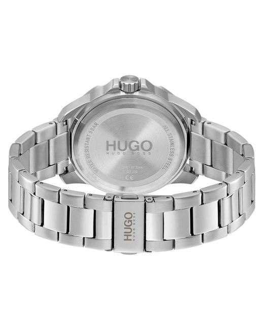HUGO Analoguhr in Gray für Herren