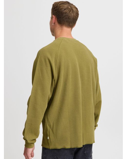 Solid Sweatshirt Marwin in Green für Herren