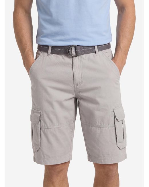 CASA MODA Cargohose Basic in Gray für Herren